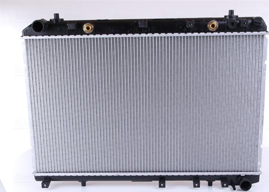 Nissens 61669 - Радиатор системы охлаждения DAEWOO: MUSSO (FJ) 2.3/2.9 D 4X4/3.2 4X4 98-  SSANGYONG: MUSSO (FJ) 2.3/2.9 D/3.2 95- autodif.ru