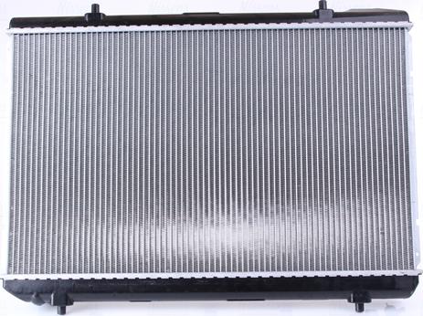 Nissens 61668 - Радиатор охлаждения двигателя SSANGYONG MUSSO/KORANDO 97- 2.3/2.9D autodif.ru