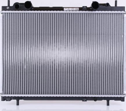 Nissens 61672A - Радиатор, охлаждение двигателя autodif.ru