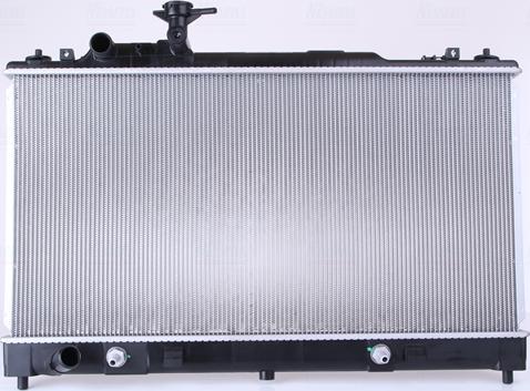 Nissens 68550 - Радиатор, охлаждение двигателя autodif.ru