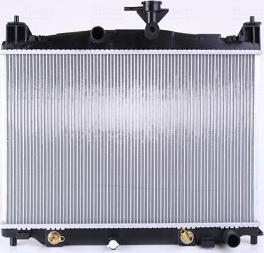 Nissens 68538 - Радиатор, охлаждение двигателя autodif.ru