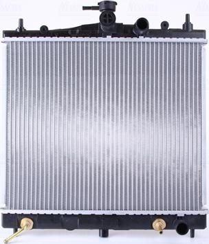 Nissens 68700A - Радиатор, охлаждение двигателя autodif.ru