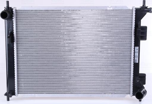 Nissens 67603 - Радиатор, охлаждение двигателя autodif.ru