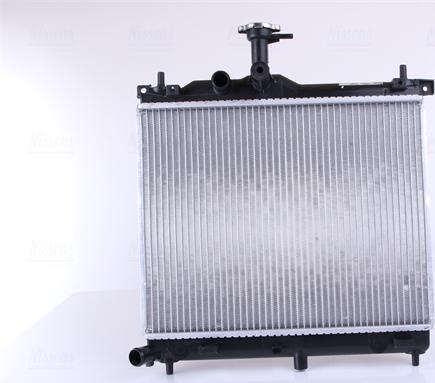 Nissens 67610 - Радиатор, охлаждение двигателя autodif.ru