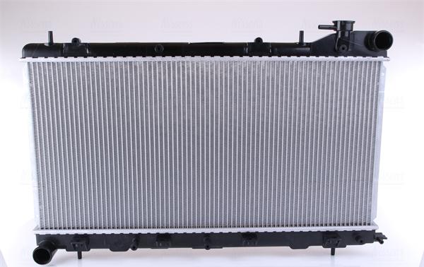 Nissens 67704A - Радиатор, охлаждение двигателя autodif.ru