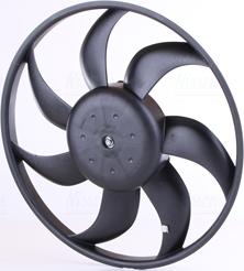 Nissens 85776 - вентилятор охлаждения!\ Opel Adam/Corsa D 1.2/1.4i 06> autodif.ru