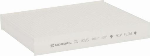 NORDFIL CN1035 - Фильтр воздуха в салоне autodif.ru