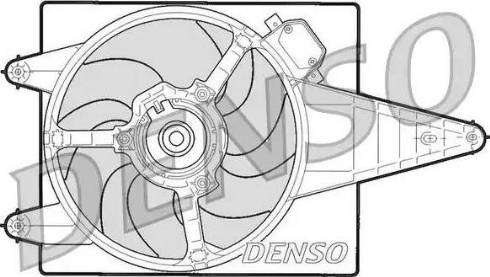 NPS DER13204 - Вентилятор, охлаждение двигателя autodif.ru