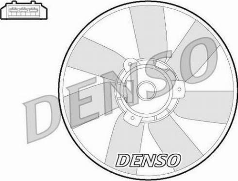 NPS DER32013 - Вентилятор, охлаждение двигателя autodif.ru