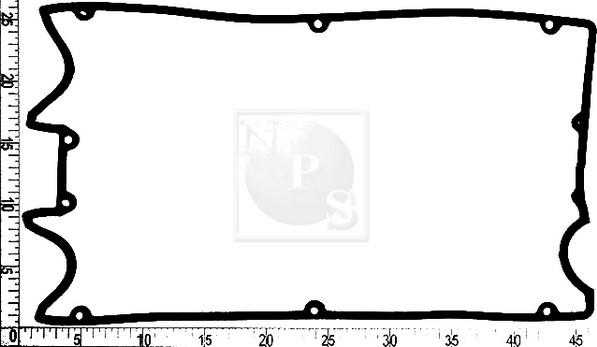 NPS M122I12 - Прокладка, крышка головки цилиндра autodif.ru