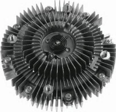 NRF 49572 - Сцепление, вентилятор радиатора autodif.ru