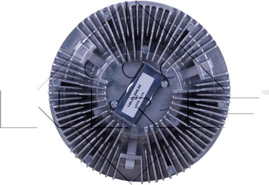 NRF 49032 - Сцепление, вентилятор радиатора autodif.ru