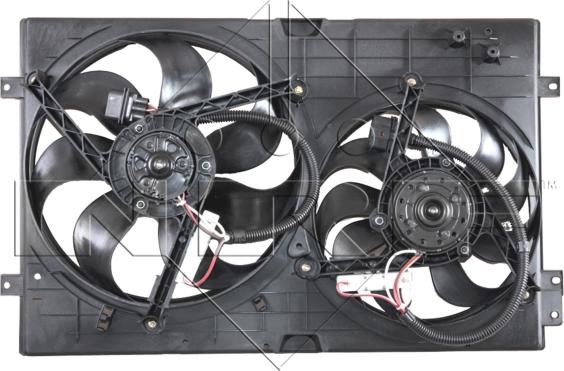 NRF 47059 - Вентилятор радиатора (с корпусом) AUDI A3, TT SEAT AROSA, CORDOBA, IBIZA III, LEON, TOLEDO II SKODA autodif.ru