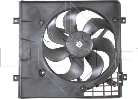 NRF 47058 - Вентилятор, охлаждение двигателя autodif.ru