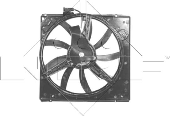 NRF 47052 - Вентилятор, охлаждение двигателя autodif.ru