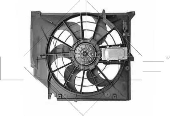 NRF 47026 - Вентилятор, охлаждение двигателя autodif.ru