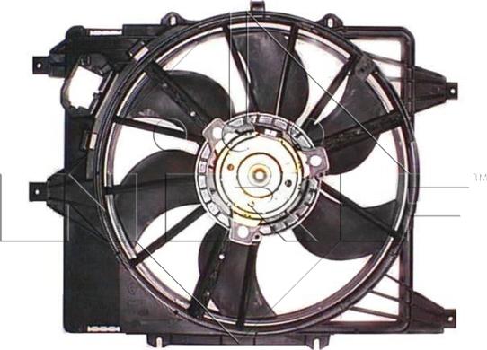 NRF 47361 - Вентилятор, охлаждение двигателя autodif.ru