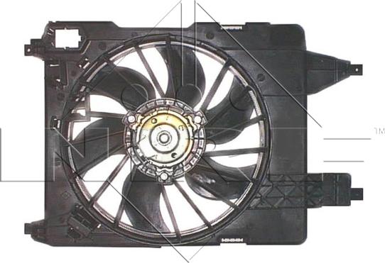 NRF 47368 - Вентилятор, охлаждение двигателя autodif.ru