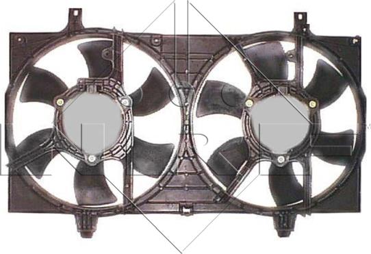 NRF 47304 - Вентилятор, охлаждение двигателя autodif.ru