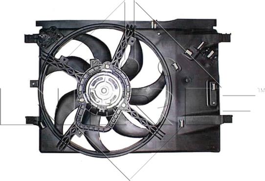NRF 47236 - Вентилятор, охлаждение двигателя autodif.ru
