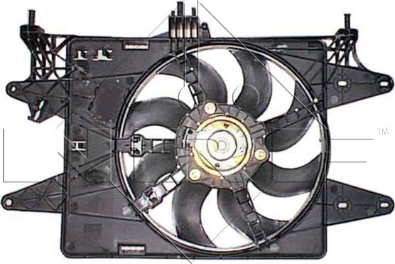 NRF 47232 - Вентилятор, охлаждение двигателя autodif.ru