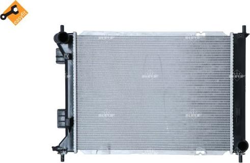 NRF 59341 - Радиатор, охлаждение двигателя autodif.ru