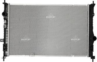 NRF 59355 - Радиатор, охлаждение двигателя autodif.ru