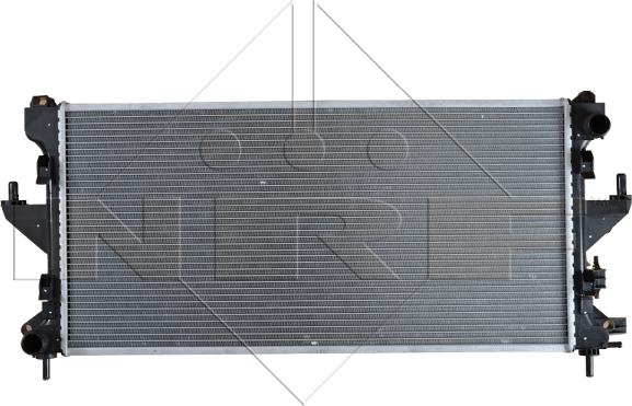 NRF 54204 - Радиатор, охлаждение двигателя autodif.ru