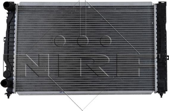 NRF 509504 - Радиатор, охлаждение двигателя autodif.ru