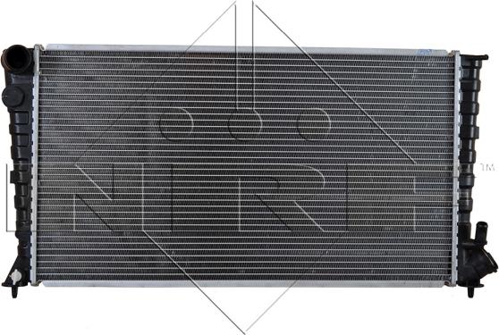 NRF 509510 - Радиатор, охлаждение двигателя autodif.ru