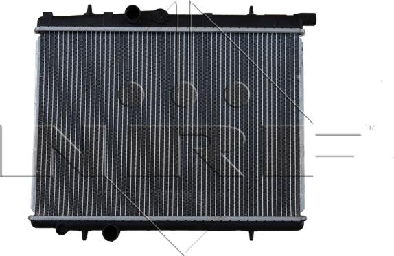 NRF 509524 - Радиатор двигателя (Al) PEUGEOT 206 1.4 99- 509524 autodif.ru