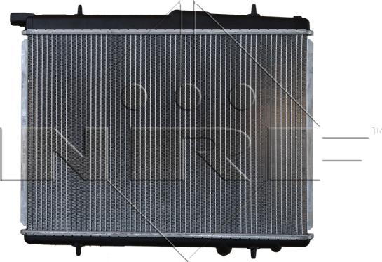 NRF 509524 - Радиатор двигателя (Al) PEUGEOT 206 1.4 99- 509524 autodif.ru