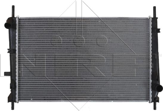 NRF 509528 - Радиатор, охлаждение двигателя autodif.ru