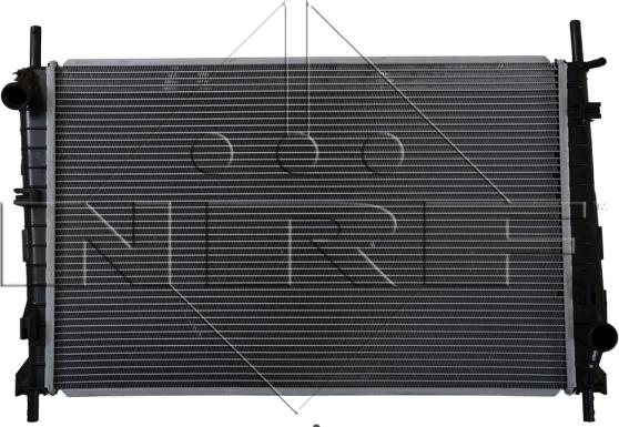 NRF 509527 - Радиатор, охлаждение двигателя autodif.ru