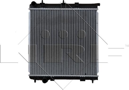 NRF 50429 - Радиатор, охлаждение двигателя autodif.ru