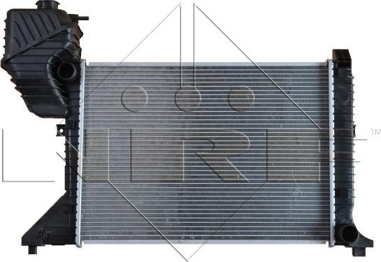 NRF 50559 - Радиатор, охлаждение двигателя autodif.ru