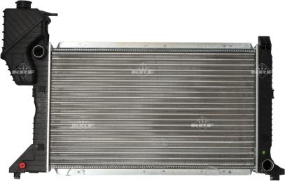 NRF 50557 - Радиатор, охлаждение двигателя autodif.ru