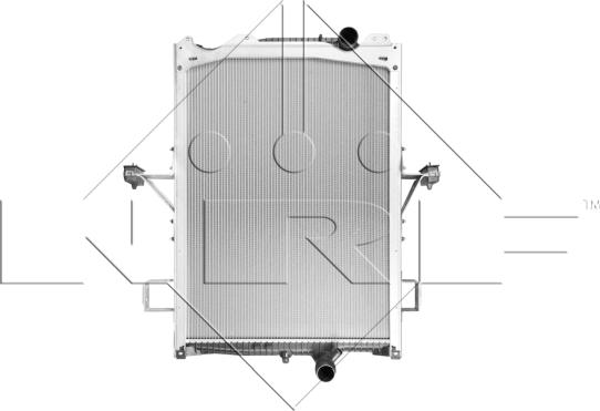 NRF 50192 - Радиатор, охлаждение двигателя autodif.ru