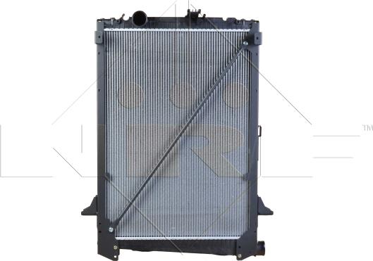 NRF 519616 - Радиатор, охлаждение двигателя autodif.ru