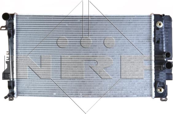 NRF 58440 - Радиатор, охлаждение двигателя autodif.ru