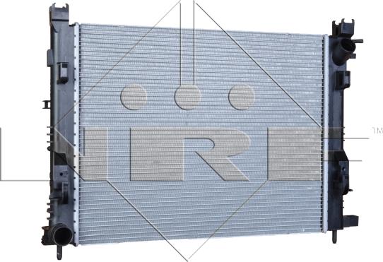 NRF 58443 - Радиатор, охлаждение двигателя autodif.ru
