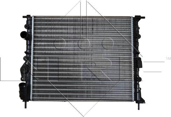 NRF 58023 - Радиатор, охлаждение двигателя autodif.ru