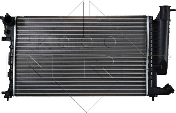 NRF 58183 - Радиатор охлаждения PEUGEOT 306 93-02, CITROEN XSARA 97-05, ZX 91-97, autodif.ru
