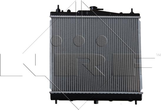 NRF 58187 - радиатор системы охлаждения!\ Nissan Micra 1.0-1.4/1.5dCi 02> autodif.ru