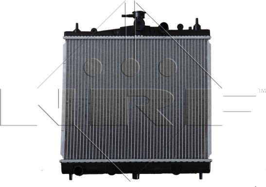 NRF 58187 - Радиатор, охлаждение двигателя autodif.ru