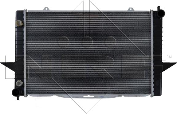 NRF 58343 - Радиатор, охлаждение двигателя autodif.ru