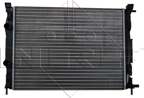 NRF 58327 - Радиатор, охлаждение двигателя autodif.ru