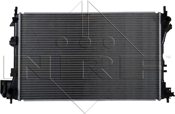NRF 58293 - Радиатор, охлаждение двигателя autodif.ru