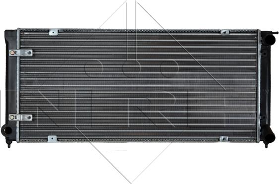 NRF 58712 - Радиатор, охлаждение двигателя autodif.ru
