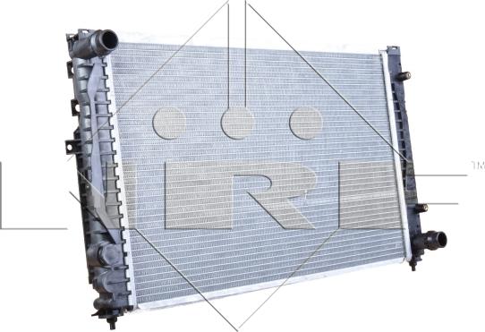 NRF 539504 - Радиатор, охлаждение двигателя autodif.ru